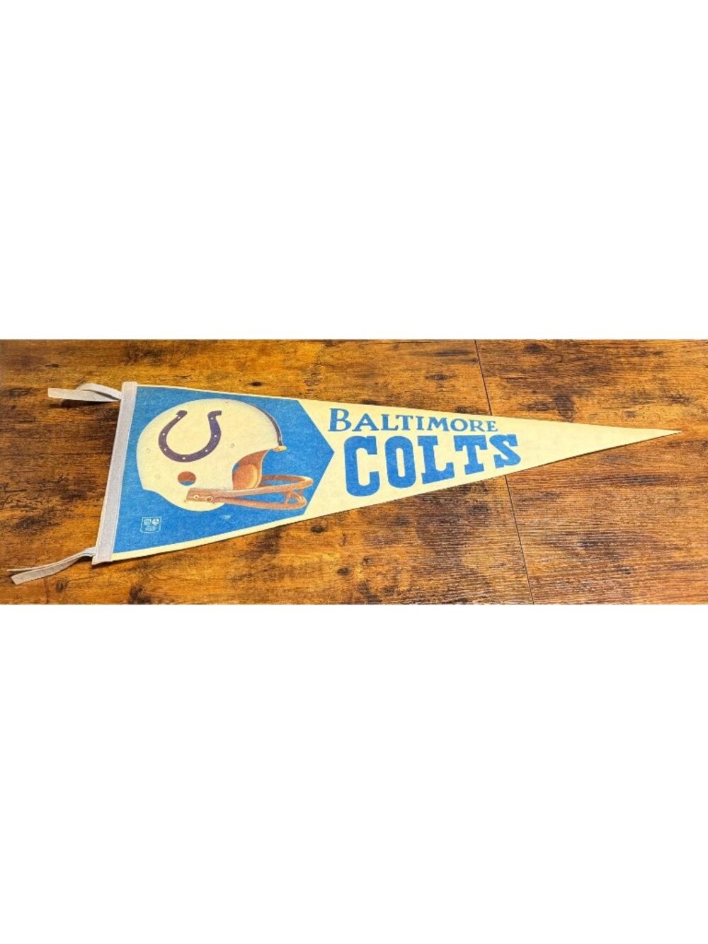 Vintage NFL Baltimore Colts pennant